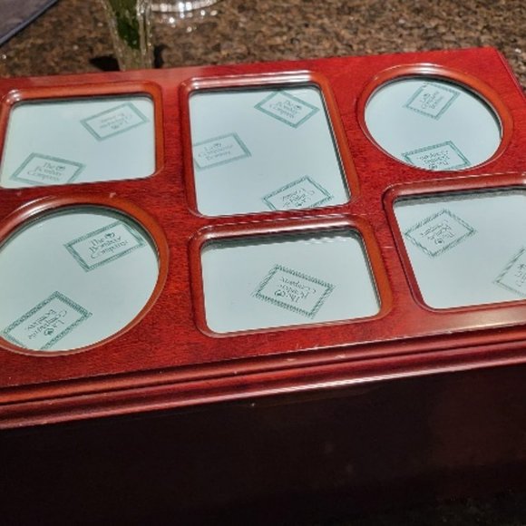 The Bombay Company Cherry Wood Photo & Storage